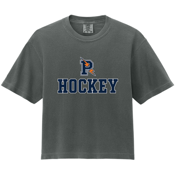 Powers Hockey Comfort Colors Women’s Heavyweight Boxy Tee