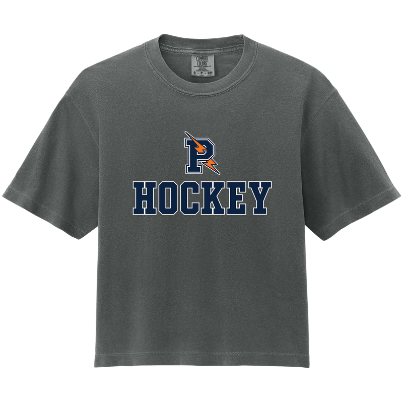 Powers Hockey Comfort Colors Women’s Heavyweight Boxy Tee