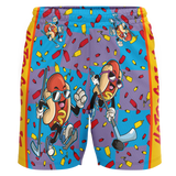 Seacoast Spartans (Ice Hockey) Hot Dog Adult Workout Wear Shorts