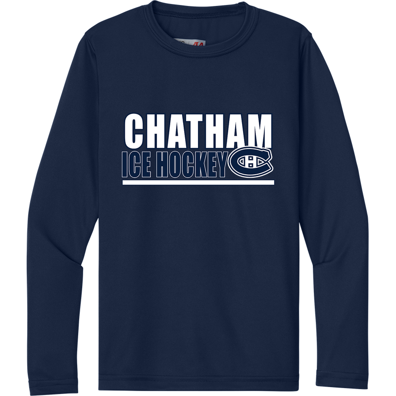 Chatham Hockey Youth Cooling Performance Long Sleeve Tee