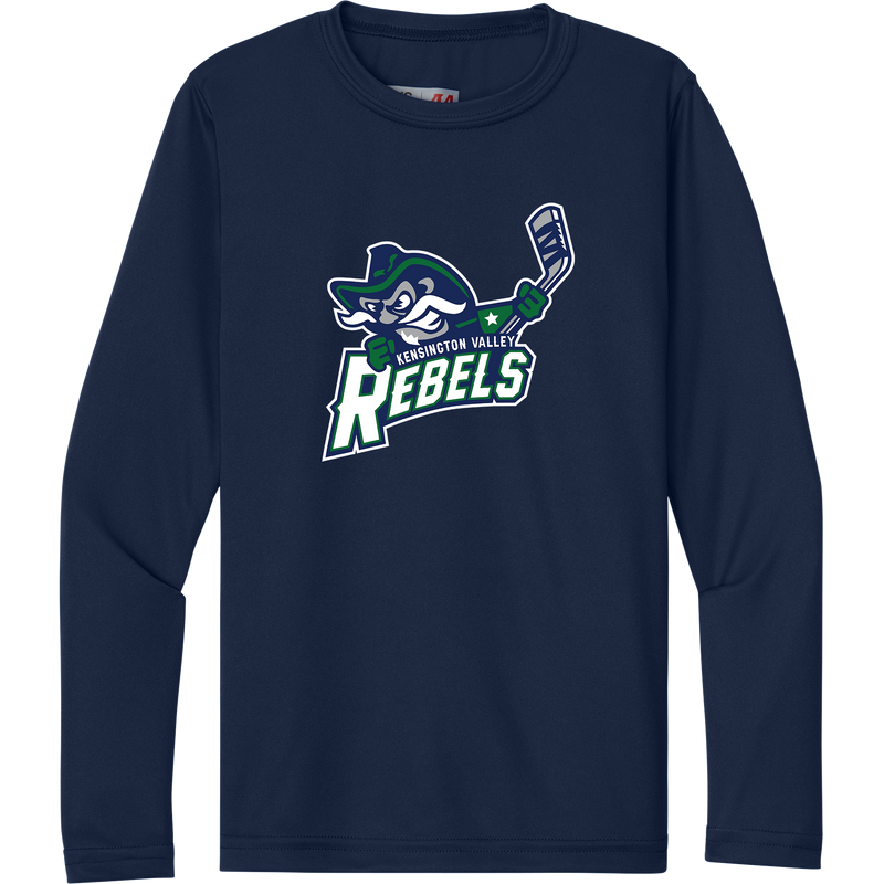 Kensington Valley Rebels Youth Cooling Performance Long Sleeve Tee
