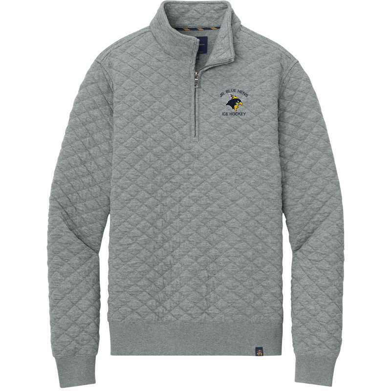 Delaware Jr. Blue Hens Brooks Brothers Diamond Quilt 1/4-Zip