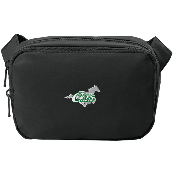 NJ Colts Matte Dual-Compartment Crossbody