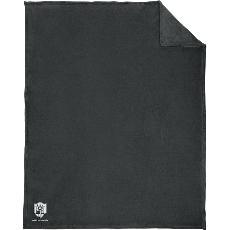 CML Girls Ice Hockey Ultra Plush Blanket