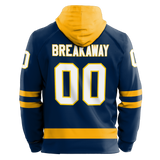 Delaware Jr. Blue Hens 30th Youth Sublimated Retro Hoodie