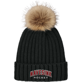 Navesink Faux Fur Pom Beanie