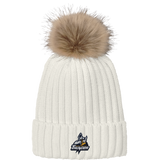 Mon Valley Thunder Faux Fur Pom Beanie