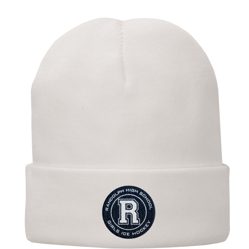 Randolph Girls Hockey Fleece-Lined Knit Cap
