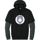 NJ Jets Tough Fleece Layered Hoodie