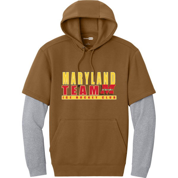 Team Maryland Tough Fleece Layered Hoodie