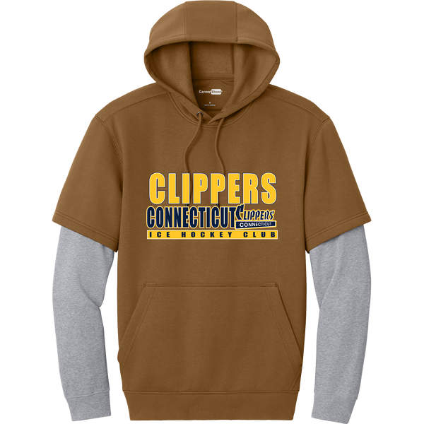 CT Clippers Tough Fleece Layered Hoodie