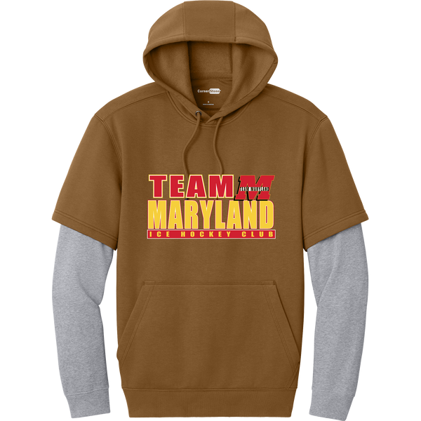 Team Maryland Tough Fleece Layered Hoodie