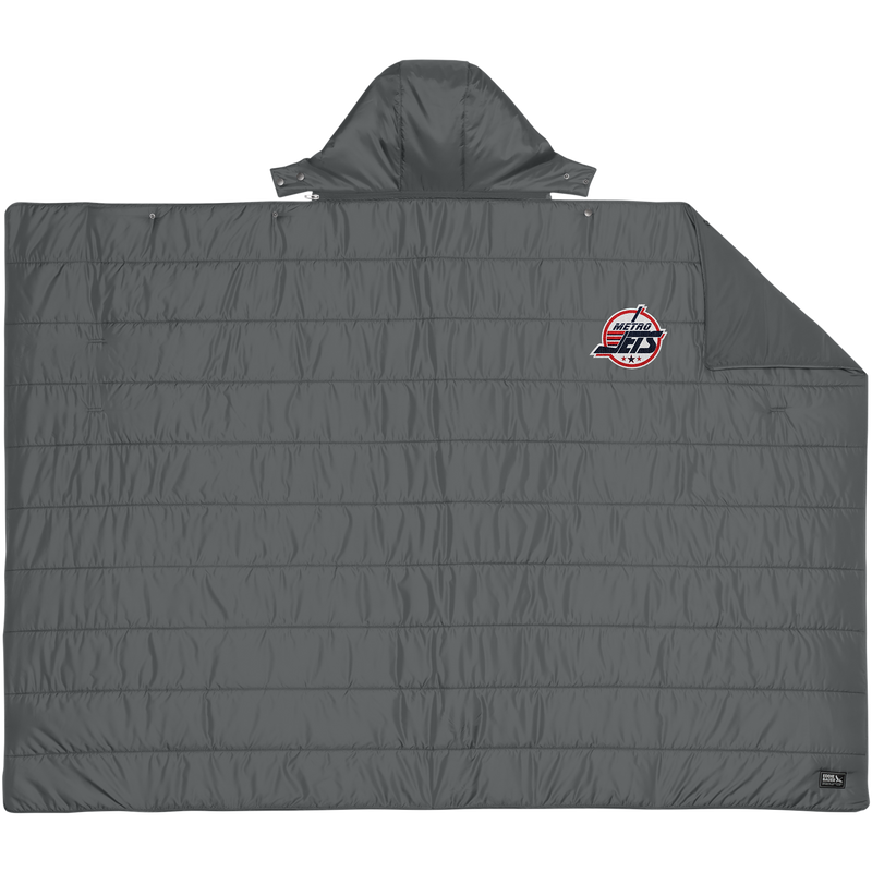 Metro Jets Eddie Bauer Puffy Camp Poncho