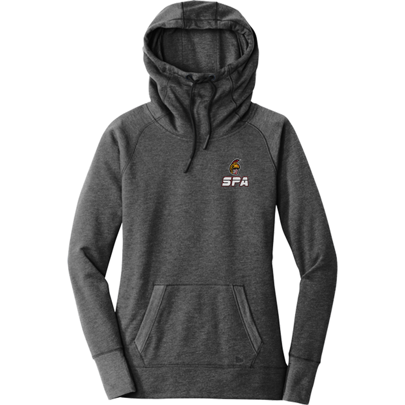 Seacoast Spartans (SPA) New Era Ladies Tri-Blend Fleece Pullover Hoodie