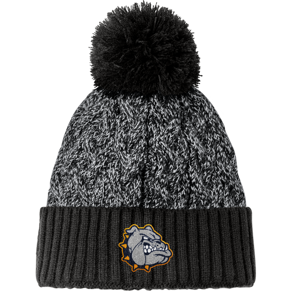 Chelsea Bulldogs New Era Marled Knit Pom Beanie