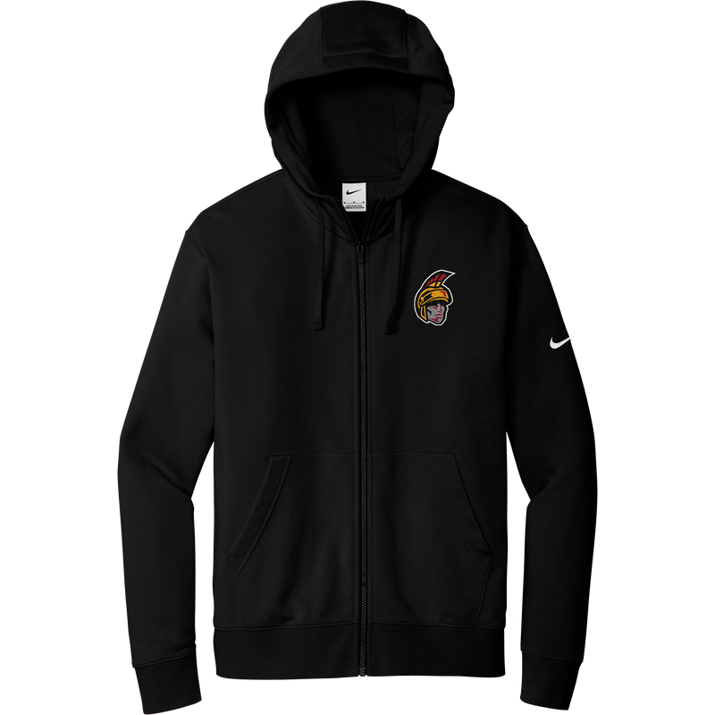 Seacoast Spartans (Ice Hockey) Nike Club Fleece Sleeve Swoosh Full-Zip Hoodie