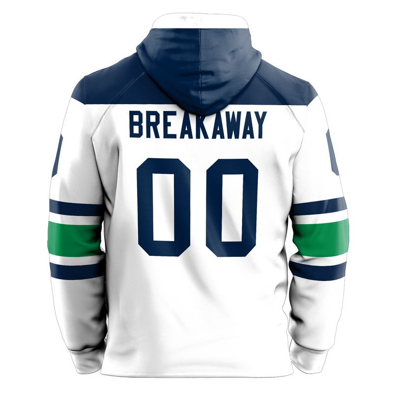North Park Hockey Adult Sublimated Retro Hoodie