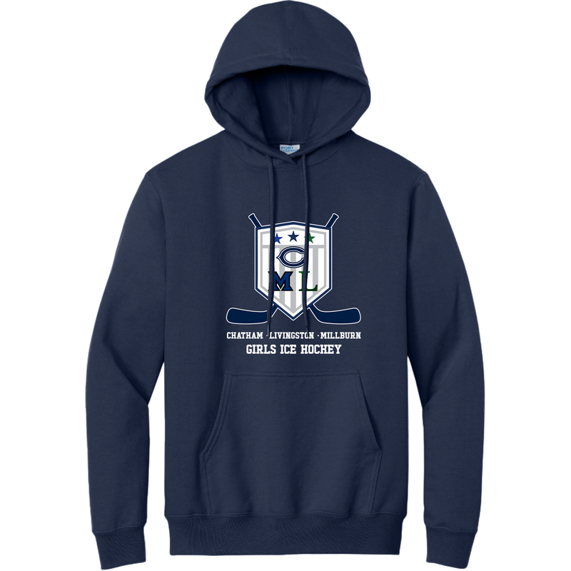 CML Girls Ice Hockey Essential Fleece Pullover Hooded Sweatshirt