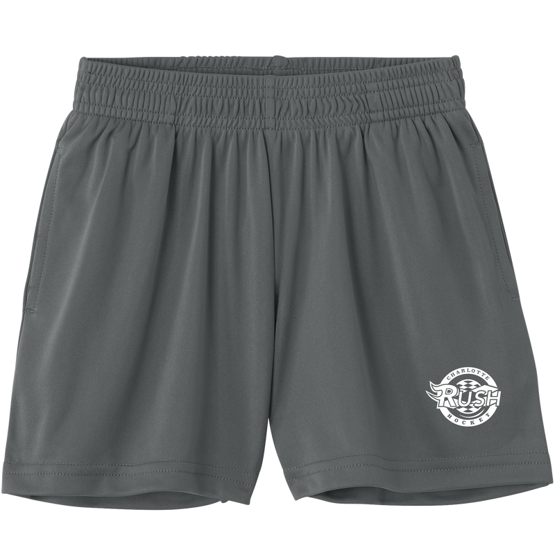 Charlotte Rush Youth PosiCharge Competitor 5 Inch Pocketed Short